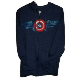 Marvel Avengers Full Zip Hooded Sweater Size M